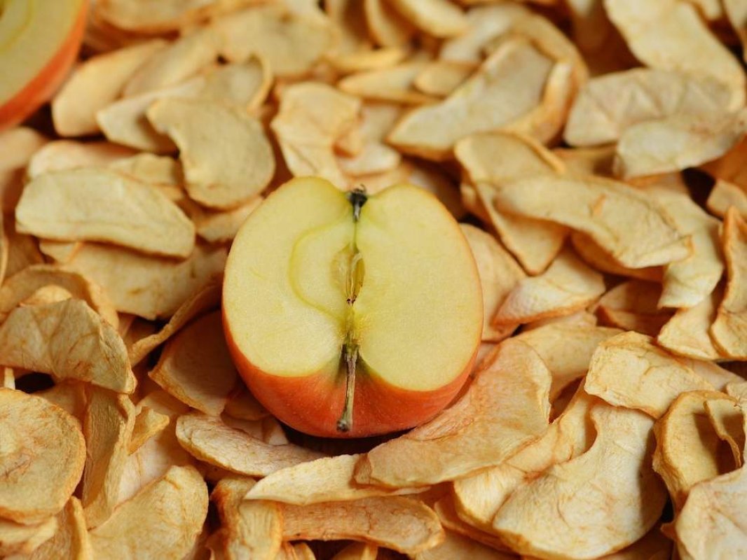 sušenie domácich jabĺk